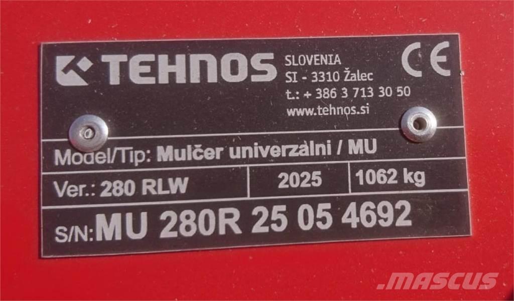 Tehnos MU 280 LW Segadoras y cortadoras de hojas para pastos