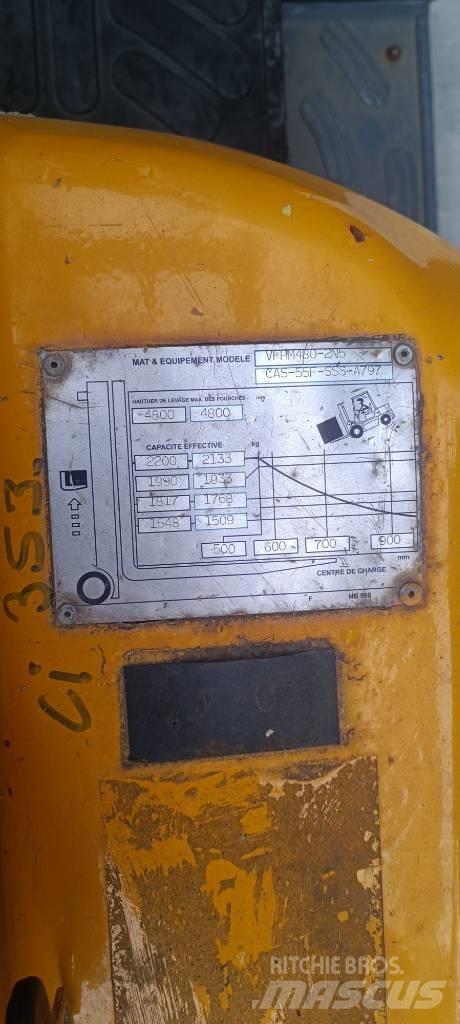 TCM FHG 25 T3 Carretillas LPG