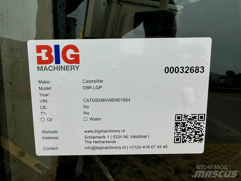 CAT D8R LGP Buldozer sobre oruga