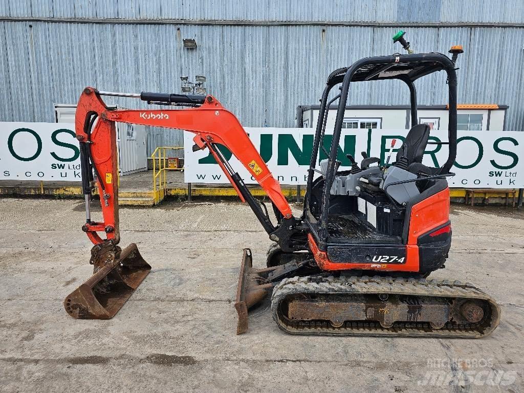 Kubota U 27-4 Mini excavadoras < 7t