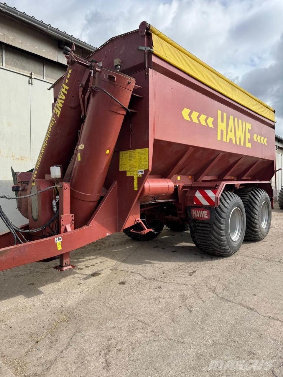 Hawe ULW 2500 T Remolque para grano