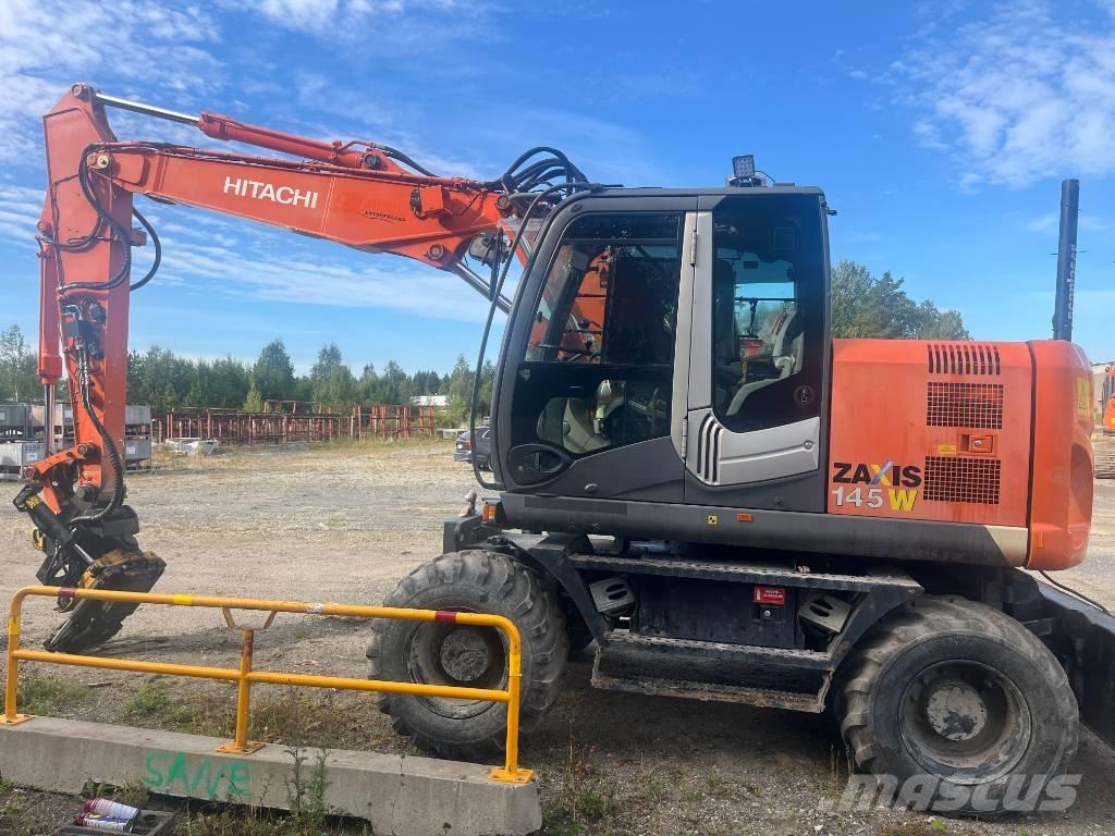 Hitachi ZX 145 W-3 Excavadoras de ruedas