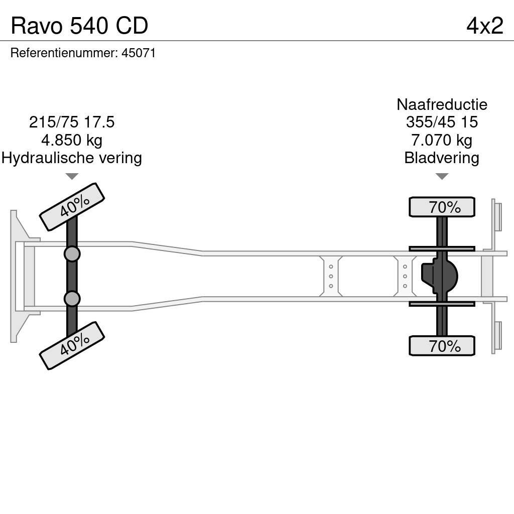 Ravo 540 CD Otros tipos de vehículo de asistencia