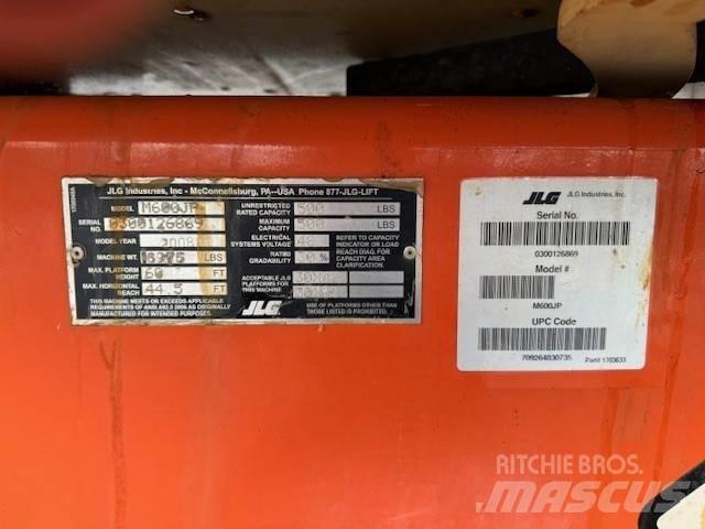 JLG M 600 JP Plataforma de trabajo articulada