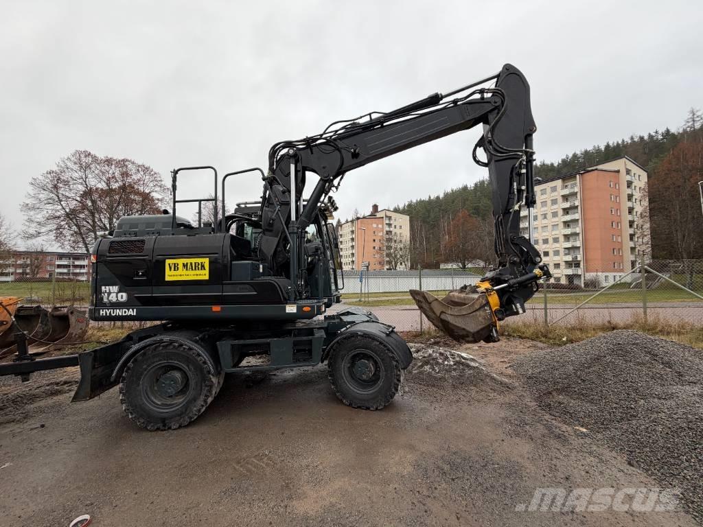 Hyundai HW 140 Excavadoras de ruedas