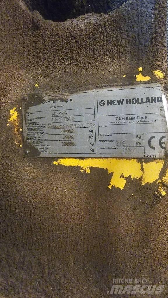 New Holland W 270 B Cargadoras sobre ruedas
