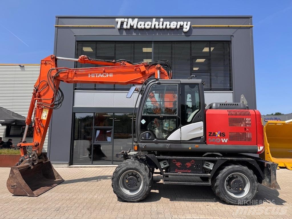 Hitachi 140W Excavadoras de ruedas