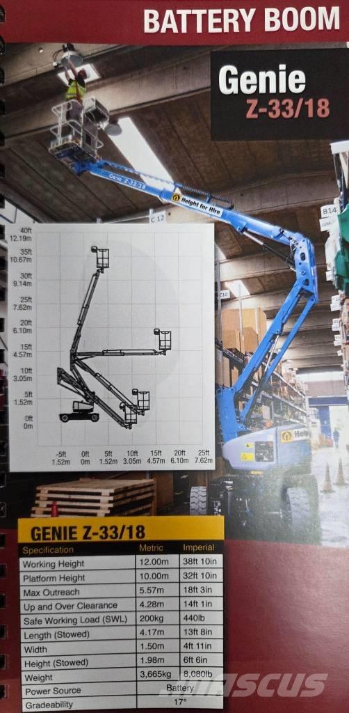 Genie Z 33/18 Plataforma de trabajo articulada