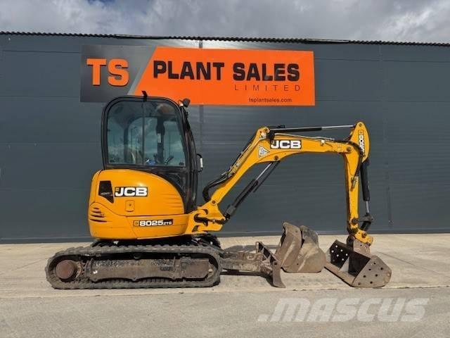 JCB 8025 ZTS Mini excavadoras < 7t