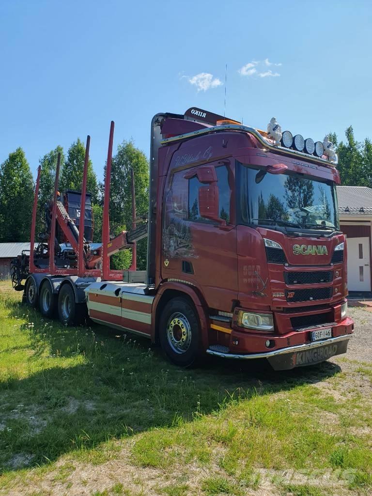 Scania R 650 Transporte de madera