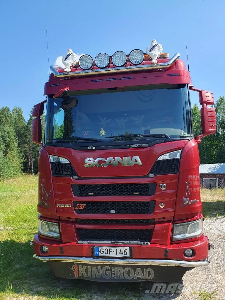 Scania R 650 Transporte de madera
