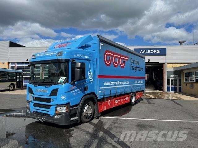 Scania P 370 Camión con caja abierta
