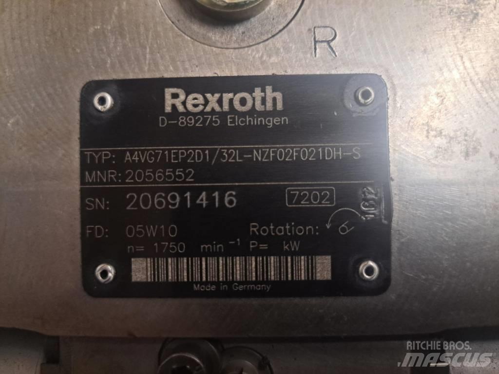 Rexroth A4VG71 EP2D1 Hidráulicos