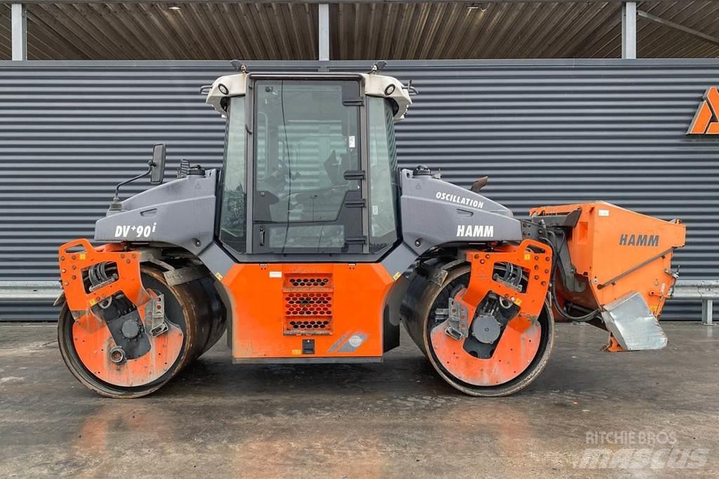Hamm DV+ 90I VO-S Rodillos de doble tambor