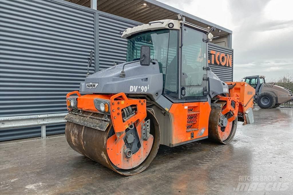 Hamm DV+ 90I VO-S Rodillos de doble tambor