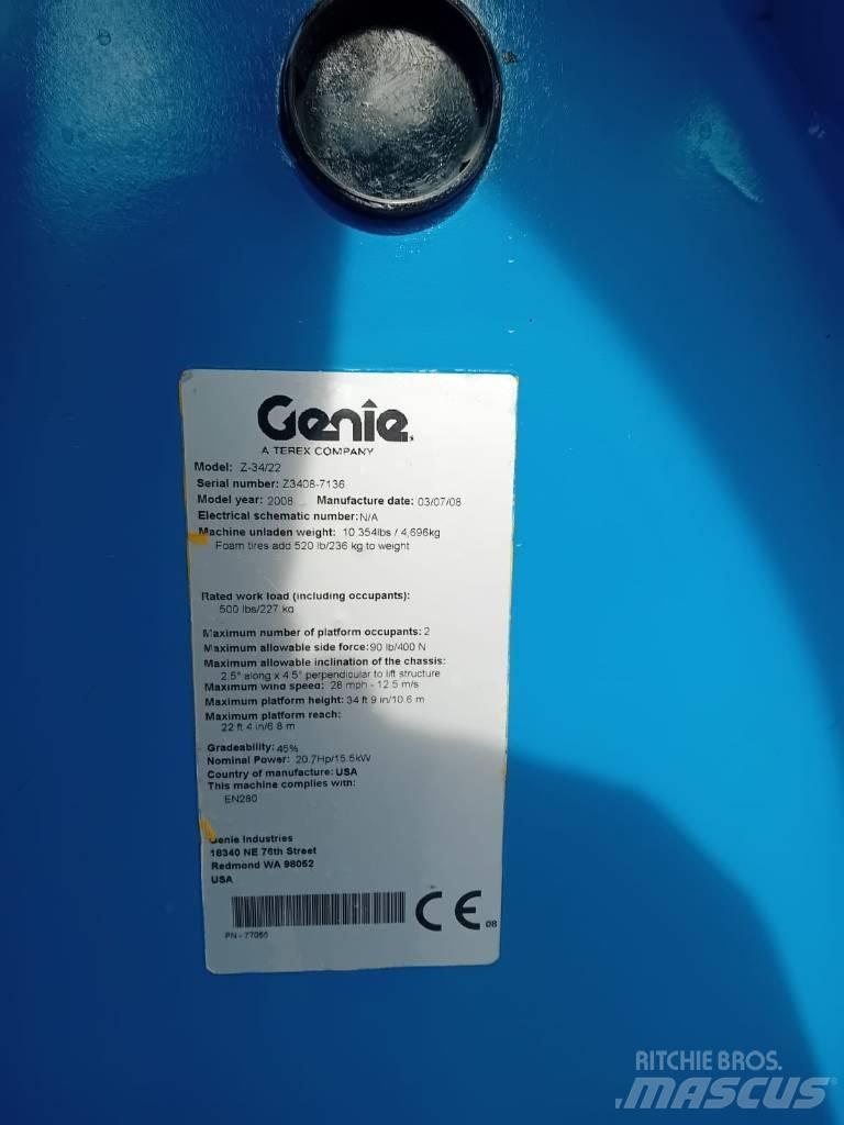 Genie Z 34/22 N Plataforma de trabajo articulada
