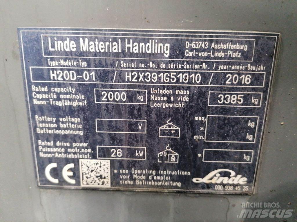 Linde H20D-01 Carretillas diesel