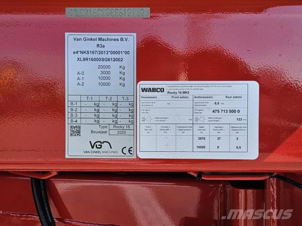 VGM Rocky 16 MK5 Dúmpers de obra