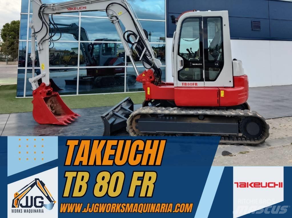 Takeuchi TB 80 FR Mini excavadoras < 7t
