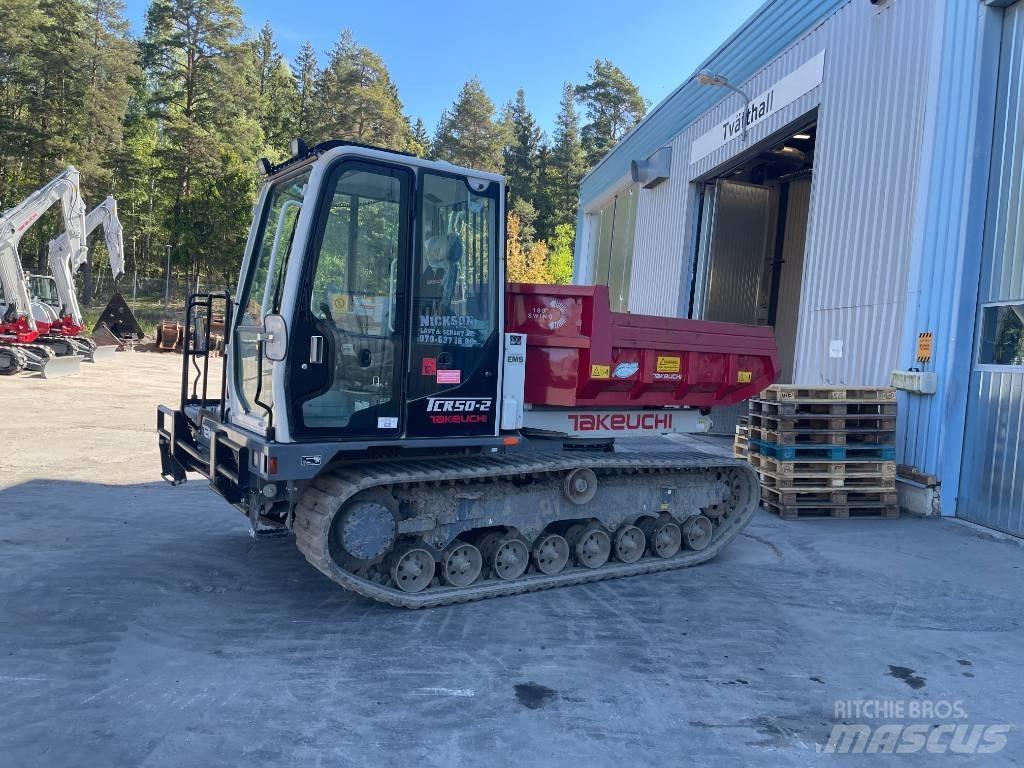 Takeuchi TCR 50-2 Dúmpers sobre orugas