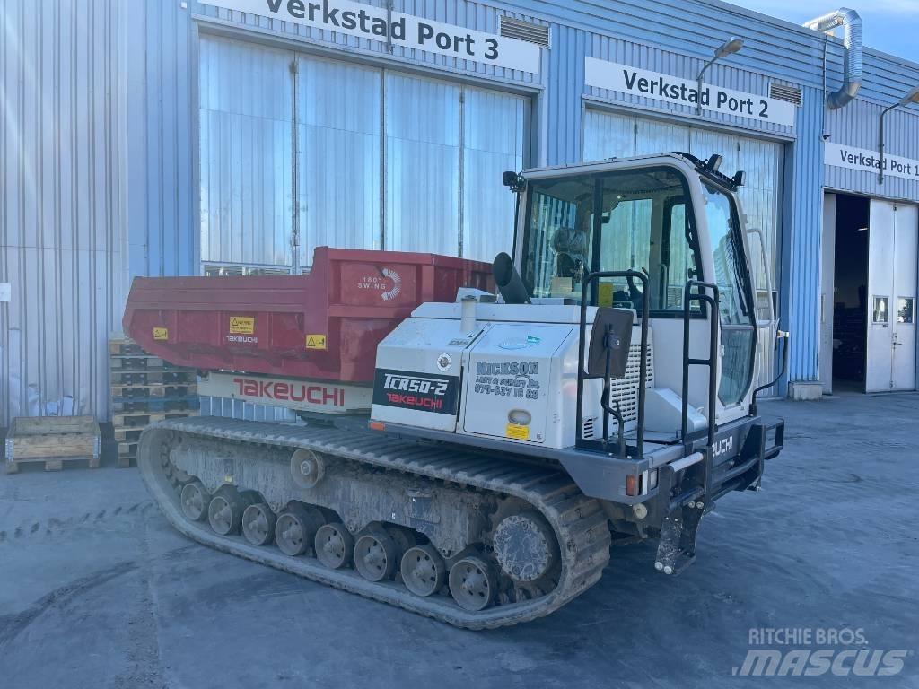 Takeuchi TCR 50-2 Dúmpers sobre orugas