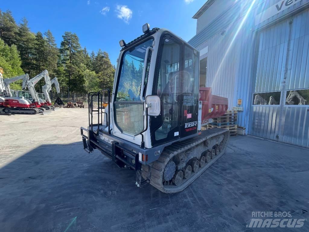 Takeuchi TCR 50-2 Dúmpers sobre orugas