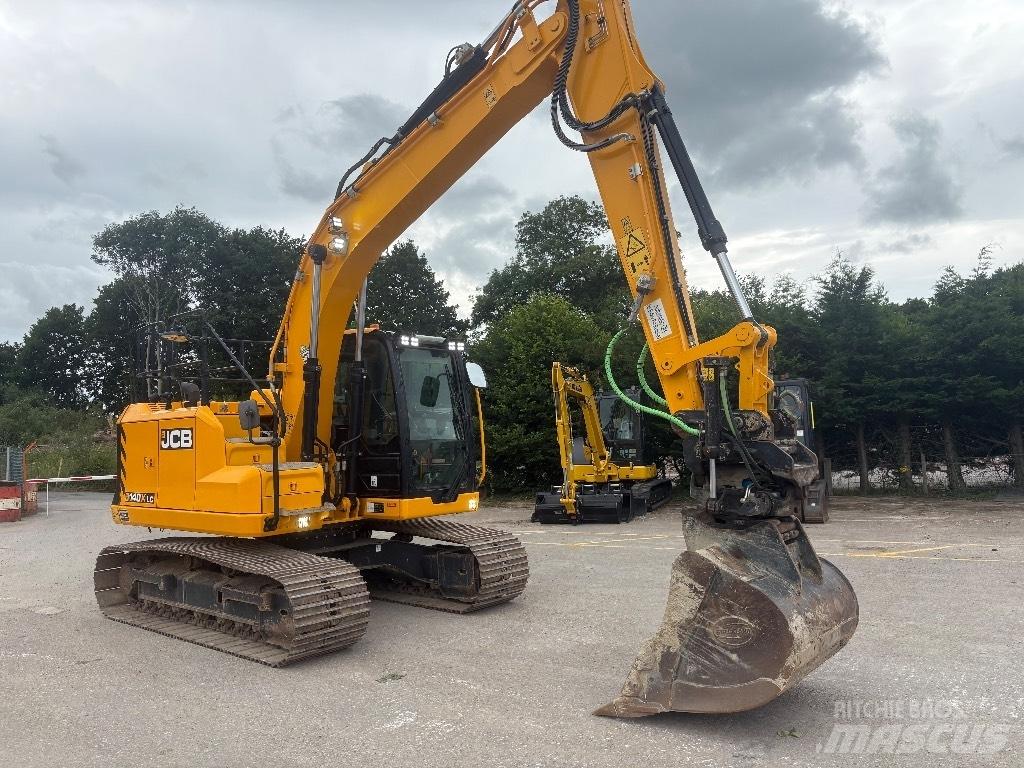 JCB 140X Steelwrist Excavadoras de cadenas