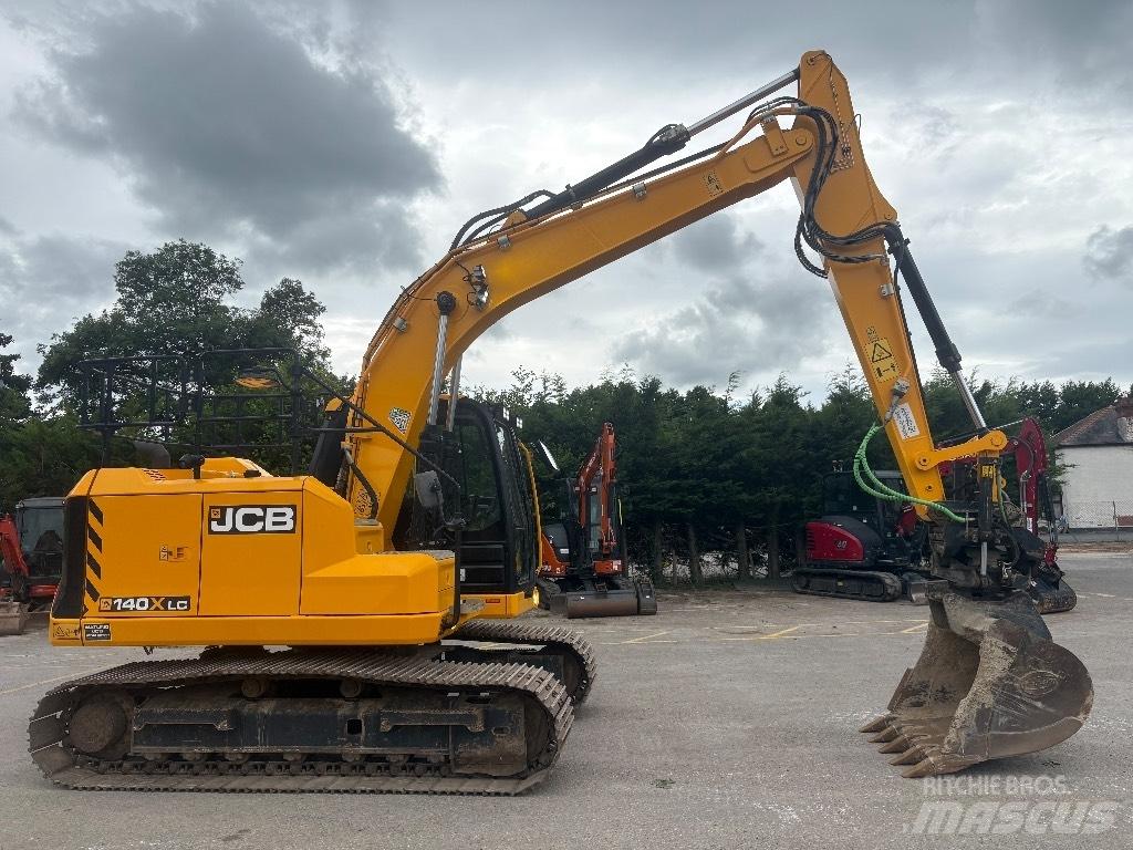 JCB 140X Steelwrist Excavadoras de cadenas