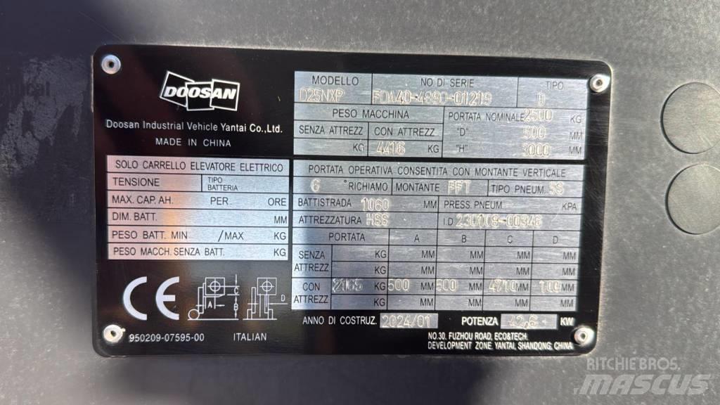 Bobcat D 25 NXP Carretillas diesel