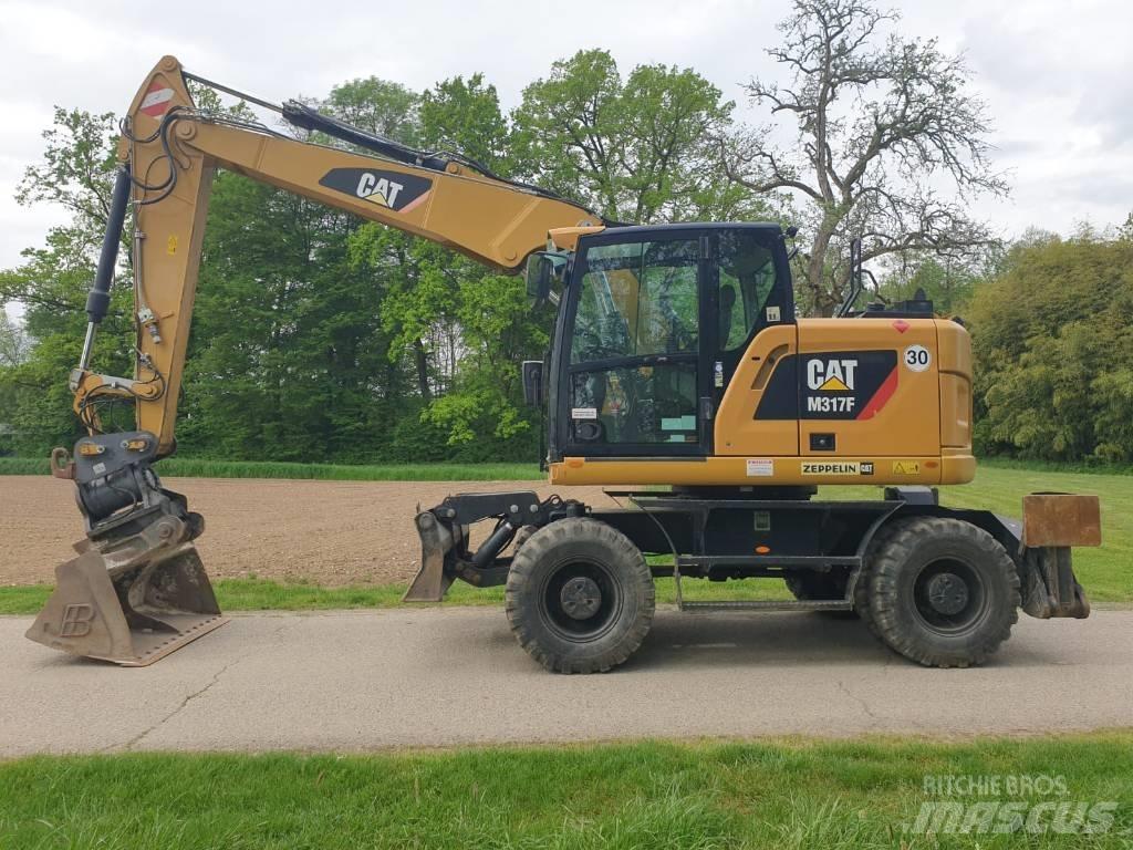 CAT M 317 F Excavadoras de ruedas