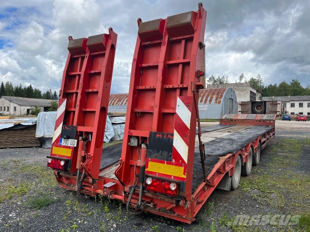 King GTS 44/3 Semirremolques de góndola rebajada