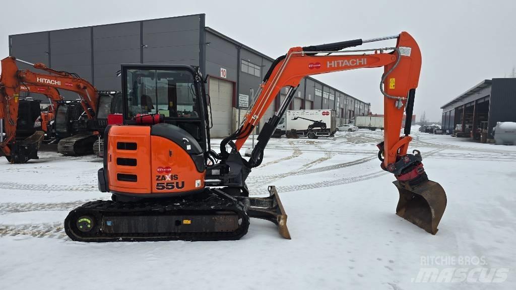 Hitachi ZX 55 U-5 Mini excavadoras < 7t