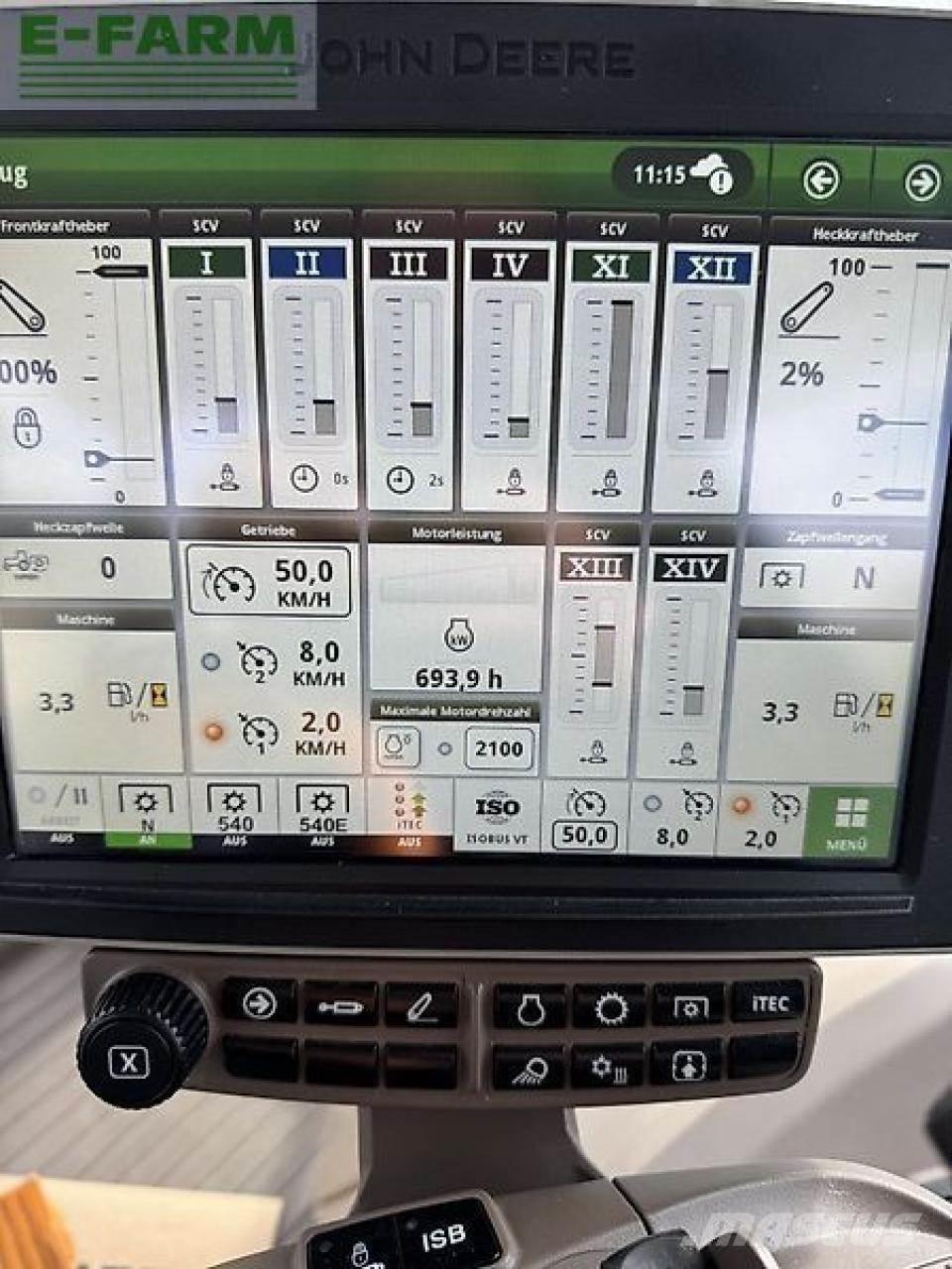 John Deere 6r150 Tractores