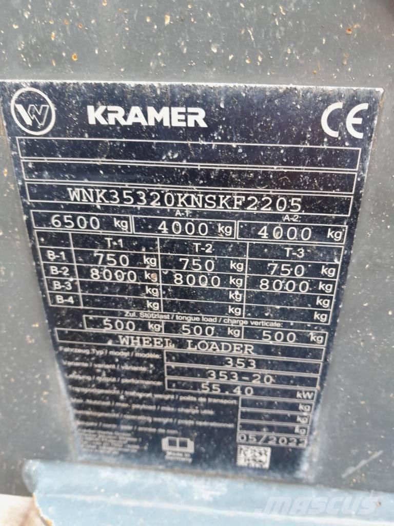 Kramer 5075 Cargadoras sobre ruedas