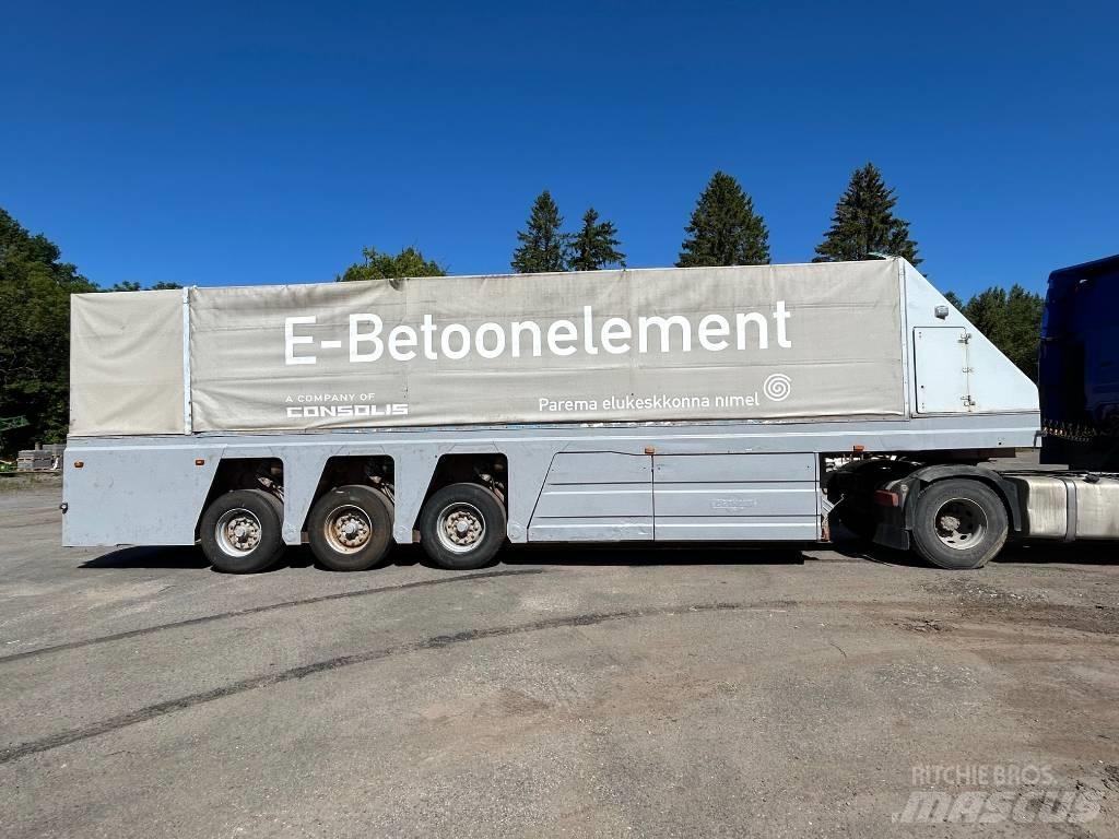 Orthaus OGT 24/B Semirremolques de plataformas planas/laterales abatibles