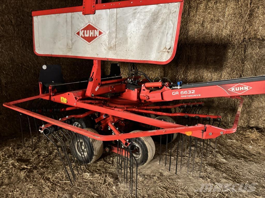 Kuhn GA 6632 + Segadoras hileradoras