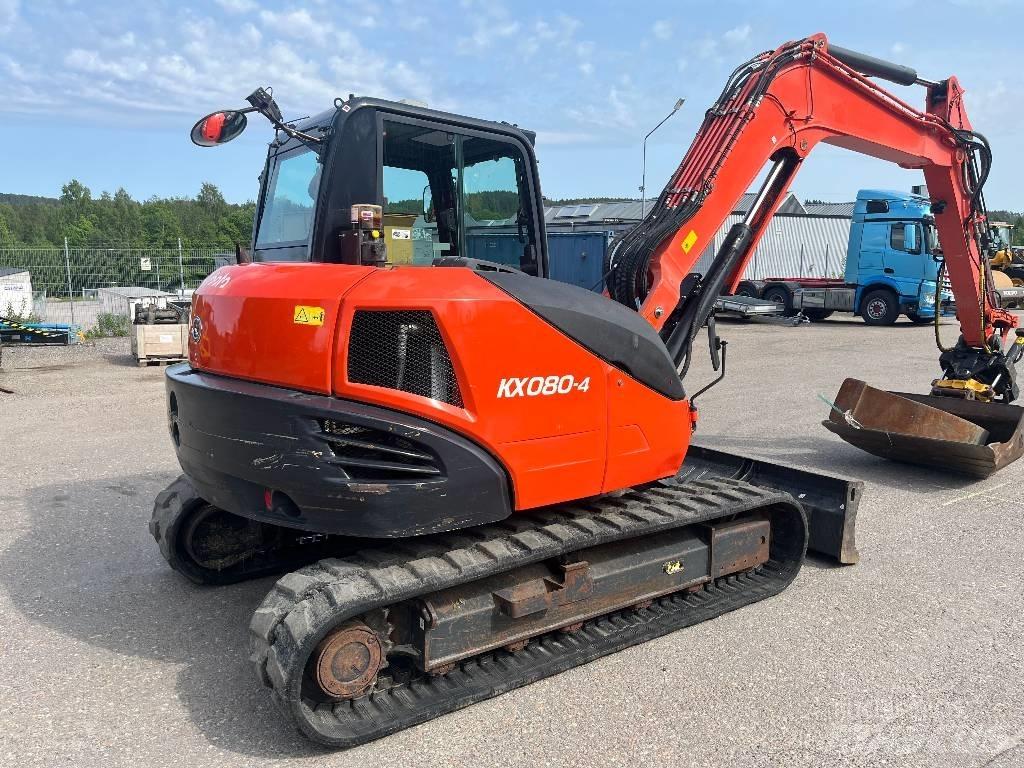 Kubota KX 080-4 Excavadoras 7t - 12t