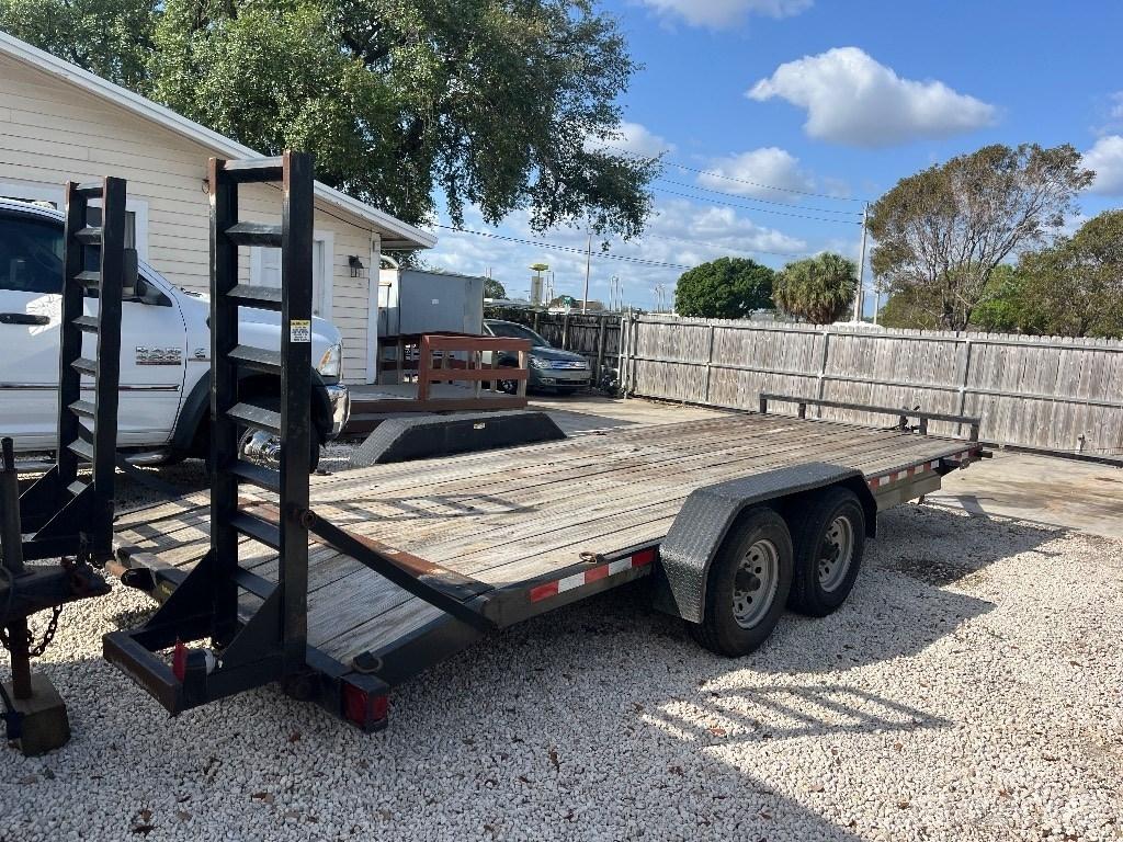  Big Foot Trailer Plataforma plana/laterales abatibles