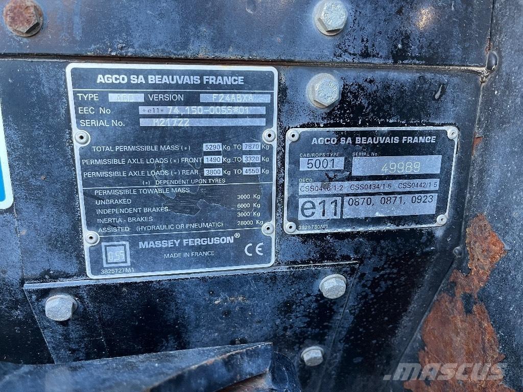 Massey Ferguson 4365 Tractores