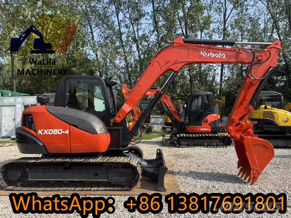 Kubota KX 080-4 Mini excavadoras < 7t