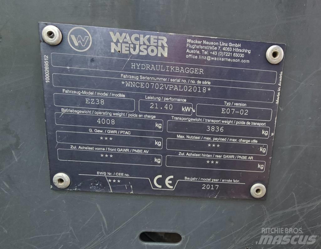 Wacker Neuson EZ 38 Mini excavadoras < 7t