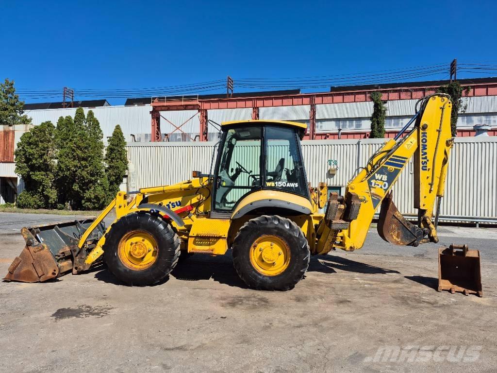 Komatsu WB 150 AWS Retrocargadoras