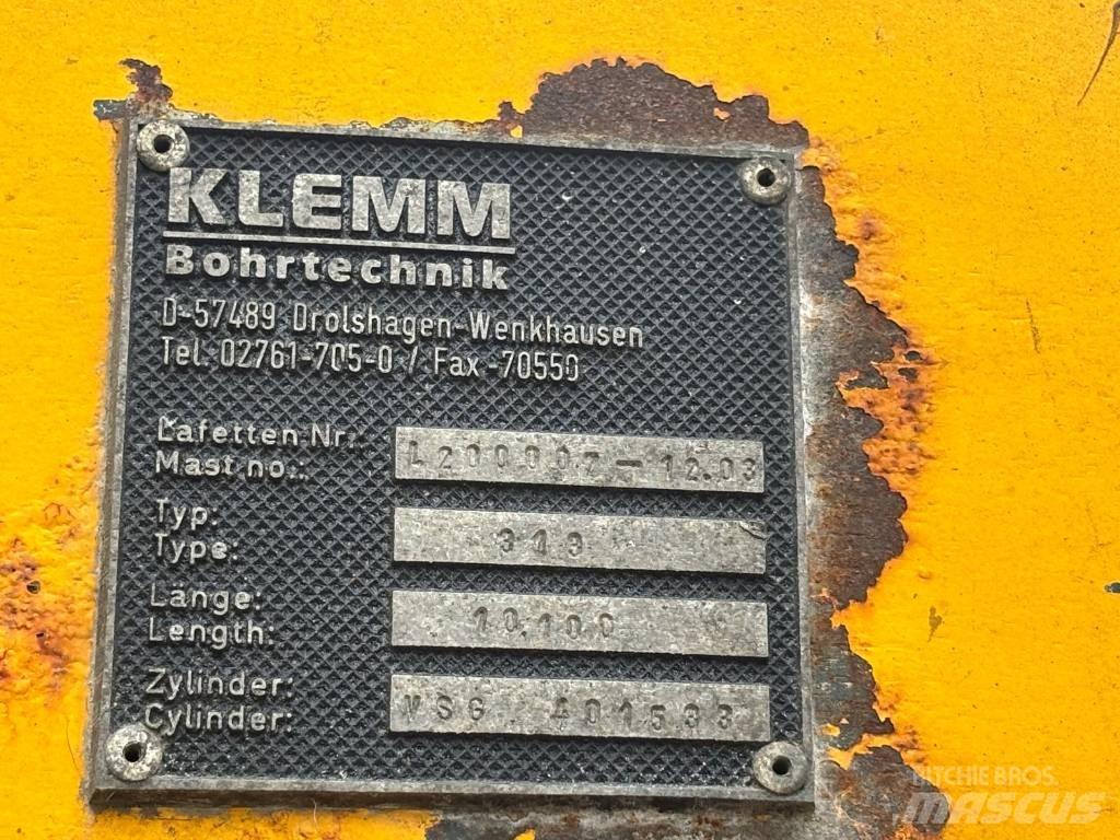 Klemm KR 807-4 Máquinas de pilotes