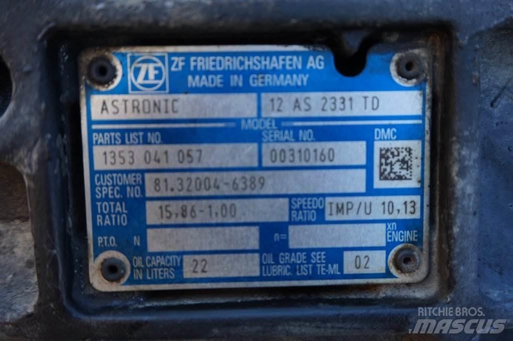 ZF 12AS2331DD + INT3 Cajas de cambios