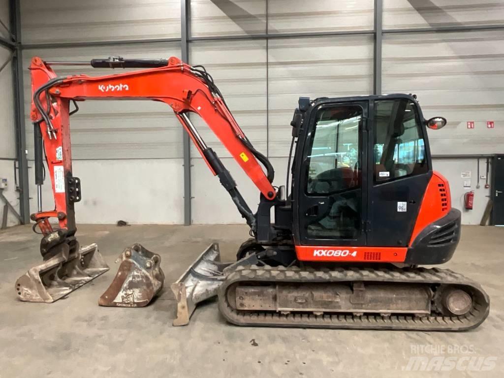 Kubota KX 080-4 Excavadoras 7t - 12t