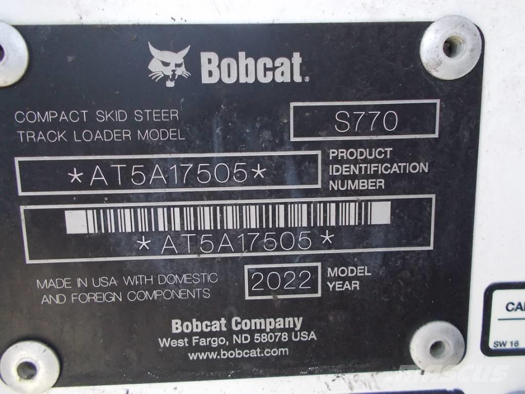 Bobcat S770 Minicargadoras