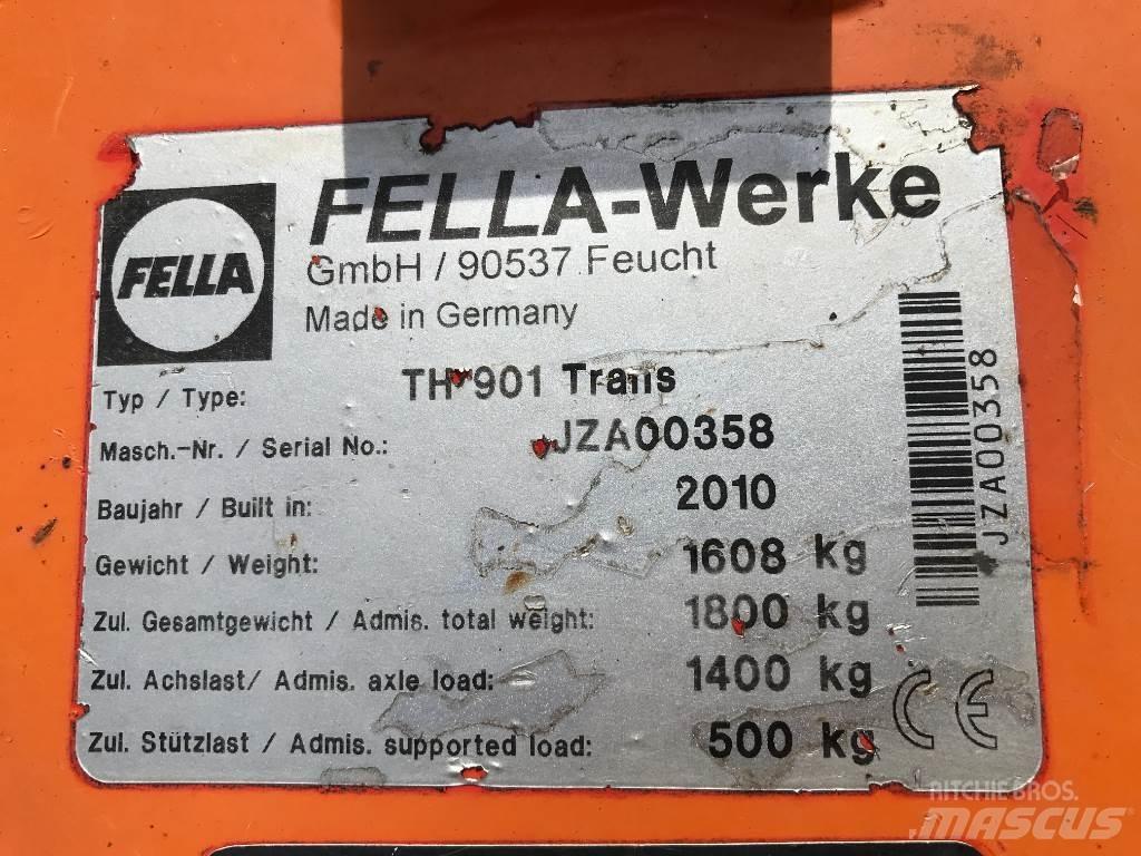 Fella TH 901 TRANS . Rastrillos y henificadores