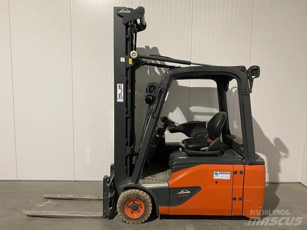 Linde E16L-02 Carretillas de horquilla eléctrica