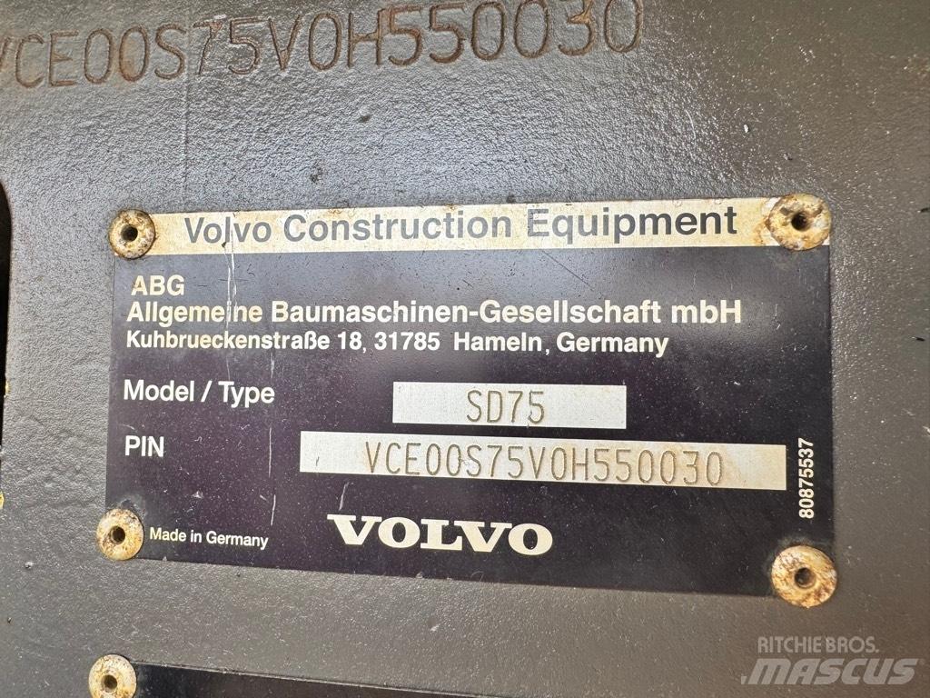 Volvo SD 75 Rodillos de un solo tambor