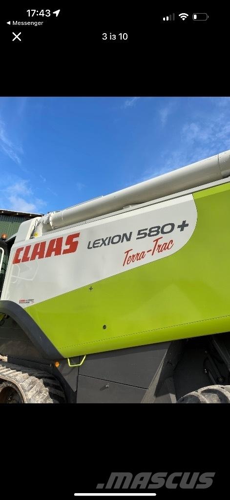 CLAAS Lexion 580 TT Cosechadoras combinadas